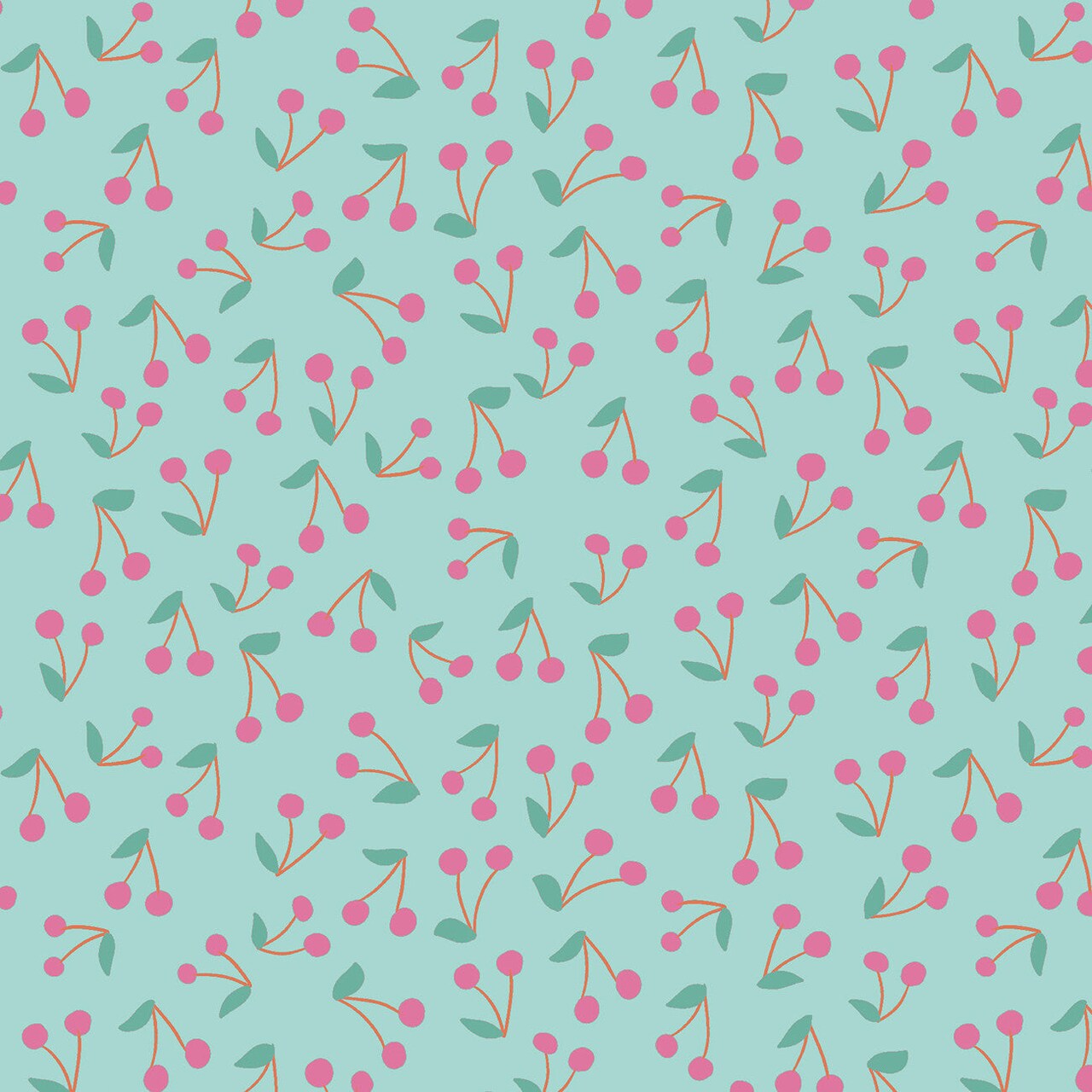 Fabric P & B Textiles Cherry Toss Things with Wings by the Quarter Yard TWWI6002-M